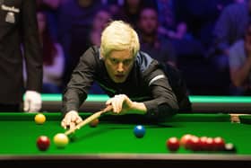 Neil Robertson in action at the York Barbican back in 2019. Picture: PA