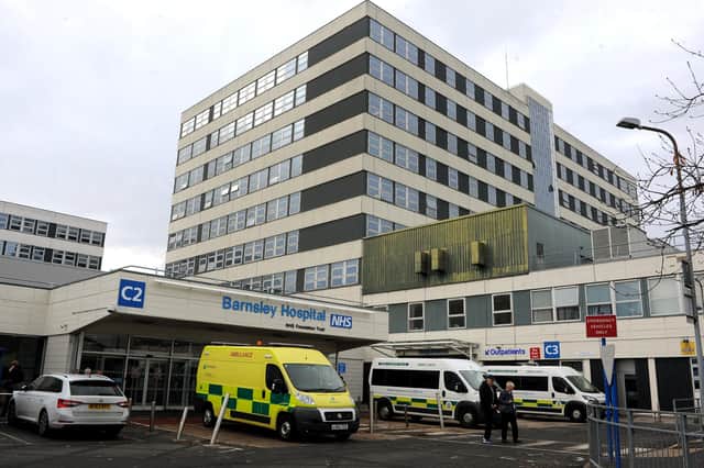 Barnsley Hos[pital is urging patients to stay away from A&E unless it is a medical emergency.