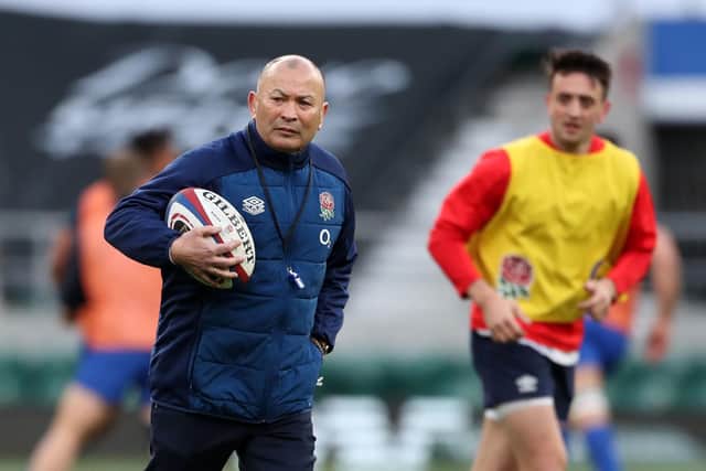 Letter: England head coach Eddie Jones has written to tennis prodigy Emma Raducanu after comments he made about the US Open winner caused controversy.
Picture: David Davies/PA Wire.