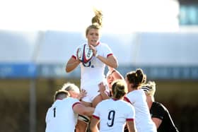 ZOE ALDCROFT: Is one of 28 female players on a central contract with the RFU. Picture: Getty Images.