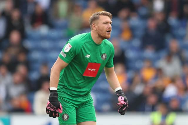 Harrogate Town goalkeeper, Mark Oxley  Picture: James Williamson - AMA/Getty Images
