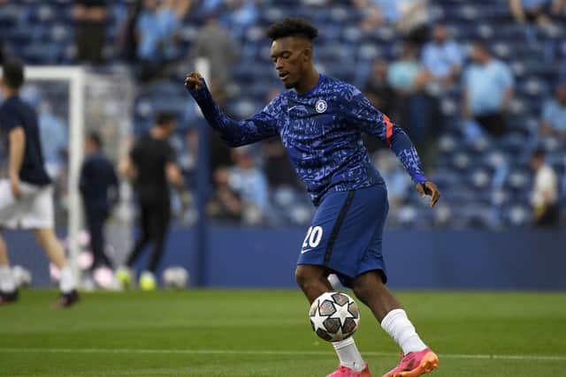 Chelsea's Callum Hudson-Odoi also pulled out of England Under-21s duty (Picture: Pierre Philippe Marcou/Pool via AP)