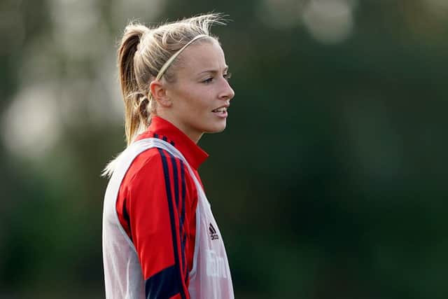Arsenal's Leah Williamson made herself available for the Lionesses despite the fixture congestion (Picture: Tess Derry/PA Wire)