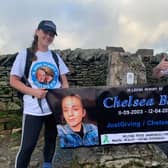 Stephen Blackford and Kady Rennison conquered the three peaks in memory of Chelsea Blue Mooney.