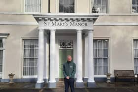 Phil Whiting outside St Mary’s Manor. Beverley based RPMS (Block Management) has added a new property in its growing client portfolio.