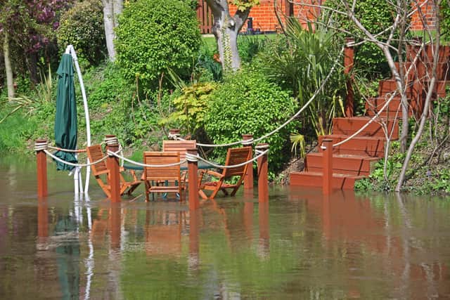 Flooding in gardens around the country is becoming a more regular occurrence.                         (Picture: PA).