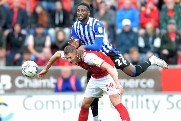 Bare Bones: Chey Dunkley is currently one of only three fit defenders in the Sheffield Wednesday squad. Picture: Steve Ellis