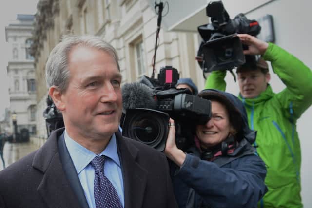 Former Cabinet minister Owen Paterson triggered Parliament's latest sleaze scandal.