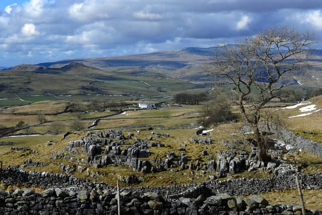The hills above Langcliffe looking back to Ingleborough in the Yorkshire Dales, a huge tourism draw. Picture: Simon Hulme.