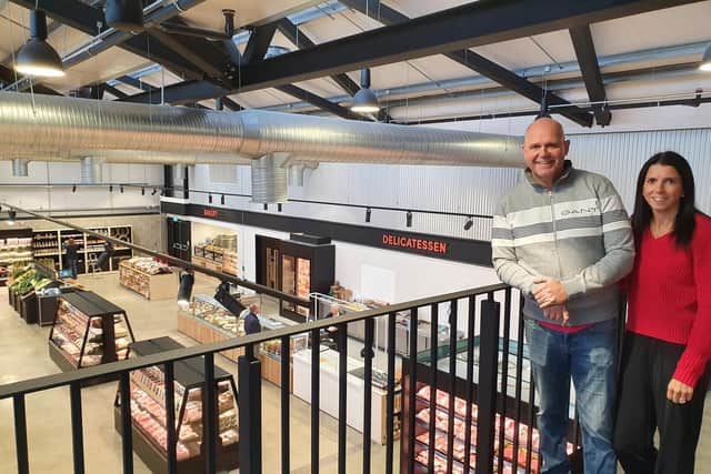 Graham and Tori Watson who have invested time and money creating Crimple Food Hall
