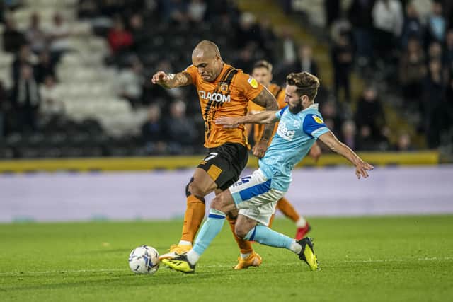 Looking good: Hull City's Josh Magennis impressed his manager Grant McCann during his recent displays for Northern Ireland. Picture Tony Johnson
