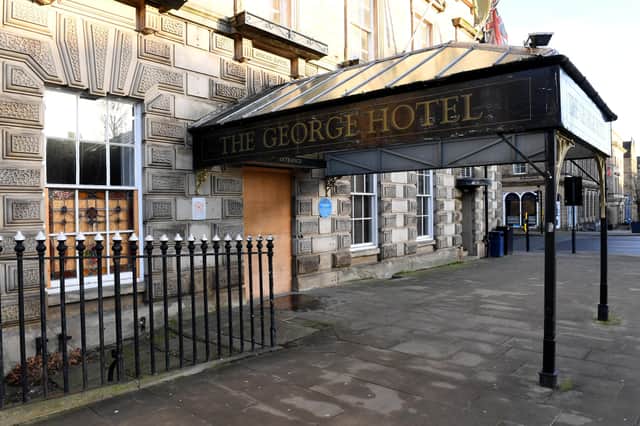 Landmark: Huddersfield's George Hotel, the birthplace of rugby league. Picture by Simon Wilkinson/SWpix.com