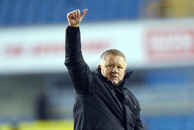 Fan favourite: Chris Wilder was a hero to Sheffield United fans, a status in time he hopes to get to with Middlesbrough who begin life under their new manager at home to Millwall. (Picture: Sport Image)