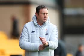 SPOILS SHARED: For Derek Adams and Bradford City. Picture: PA Wire.
