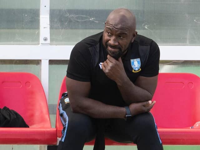 DARREN MOORE: Sheffield Wednesday manager. Picture: Getty Images.
