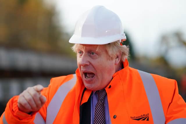 Boris Johnson continues to come under pressure over the Integrated Rail Plan following this visit to Selby last Thursday.
