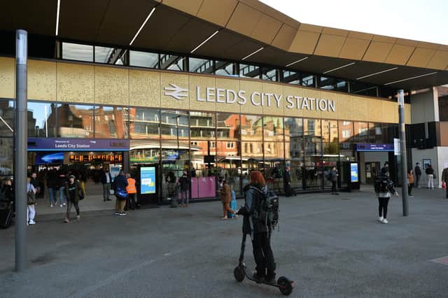 Leeds City Station. Picture: Jonathan Gawthorpe.