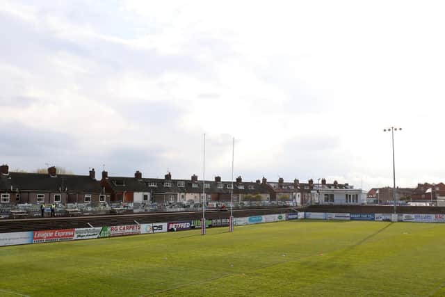 POST OFFICE ROAD: Home of Featherstone Rovers. Picture: Getty Images.