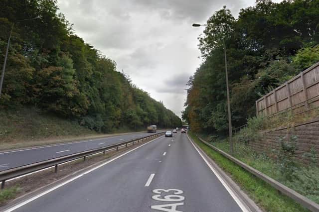 The accident happened on Monday night near Melton on the A63