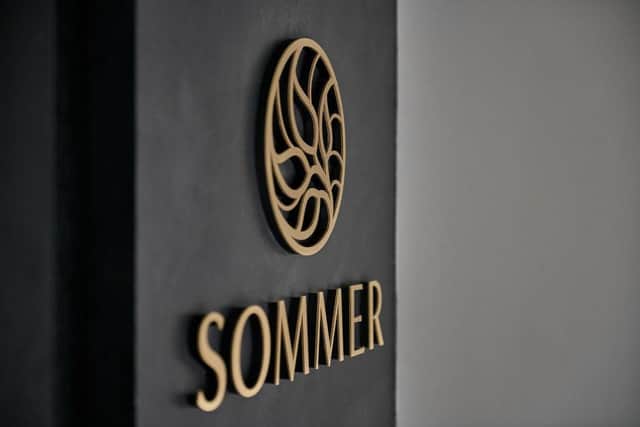 Lewis Barker's restaurant Sommer has just 20 covered and is described as relaxed fine dining
