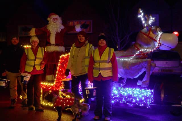 Pocklington and District Lions will be out and about with their Santas across the area.
