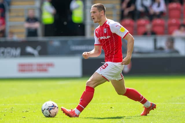 Ben Wiles opened the scoring for Rotherham United (Picture: Bruce Rollinson)