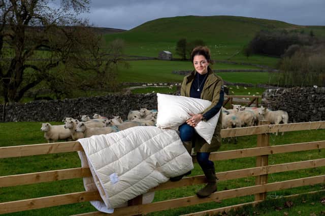Sophie Platts decided to launch a range of wool bedding after struggling to sleep over the years