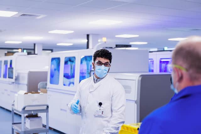 Preventx opened a new laboratory in Sheffield yesterday. Picture: James Stanhope.