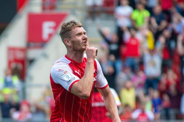 TOP TARGET: 
Rotherham United striker Michael Smith Picture: Bruce Rollinson