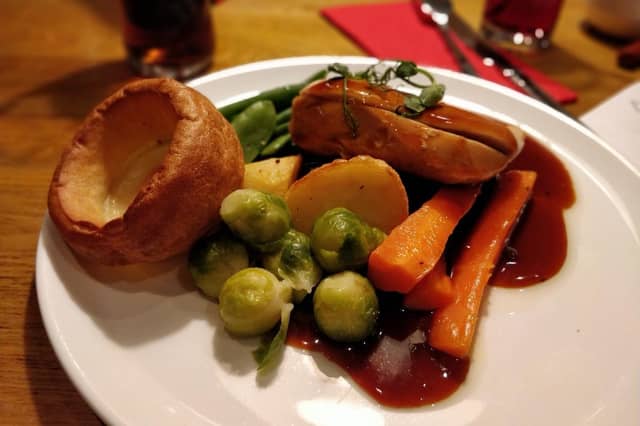 Sunday roast. (Pic credit: Michael Holmes)