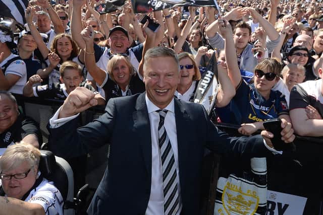 POSITIVE VIBES: Hull FC chairman Adam Pearson Picture James Hardisty