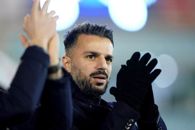 Barnsley manager Poya Asbaghi during his first Sky Bet Championship match at Oakwell Stadium, Barnsley on Wednesday (Picture: Zac Goodwin/PA Wire)