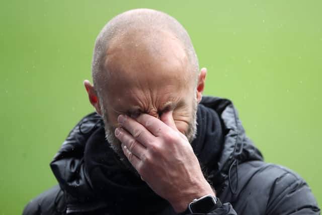 There have been plenty of lows: Rotherham United manager Paul Warne reacts as he is interviewed after their relegation is confirmed after a draw in the Sky Bet Championship match at the Cardiff City Stadium, Cardiff. (Picture: PA)