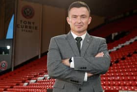 All-powerful: New Sheffield United manager Paul Heckingbottom will be in charge of the entire football operation.Picture: Simon Bellis/sportimage