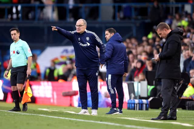 Getting better: Leeds United manager Marcelo Bielsa says the club's injury woes are easing - but aren't to blame for the Whites' struggles. Picture: Richard Sellers/PA Wire.