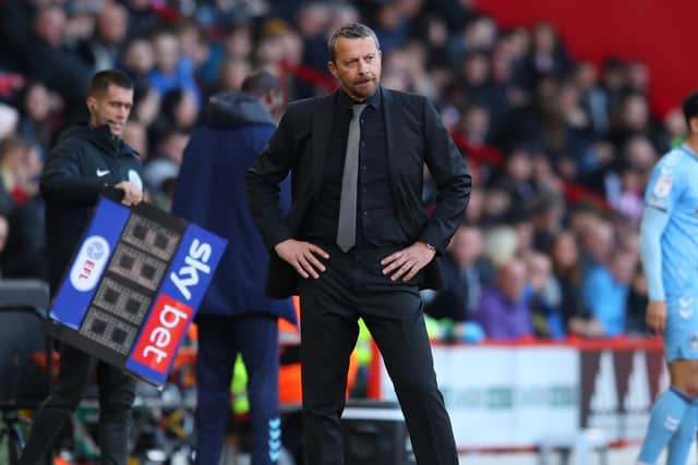 Moving on: Slavisa Jokanovic oversaw Blades' 1-0 win at Reading on Tuesday evening - but it proved to be his last match in charge of Sheffield United. Picture: Simon Bellis/Sportimage