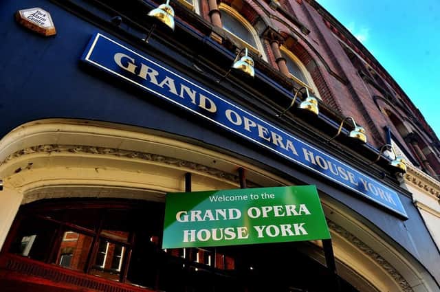 Grand Opera House York. (Pic credit: Gary Longbottom)