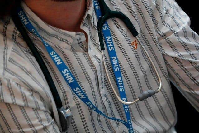 File image of an NHS worker