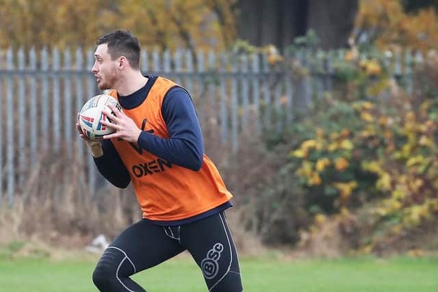 Starting afresh: Sam Wood in training with Hull KR this week (Picture: Hull KR)