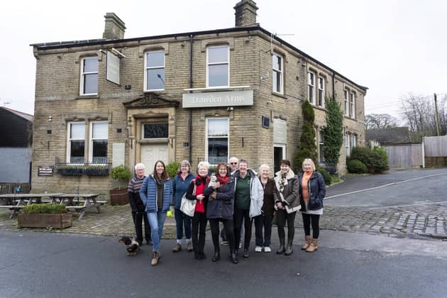 Villagers have saved the Trawden Arms