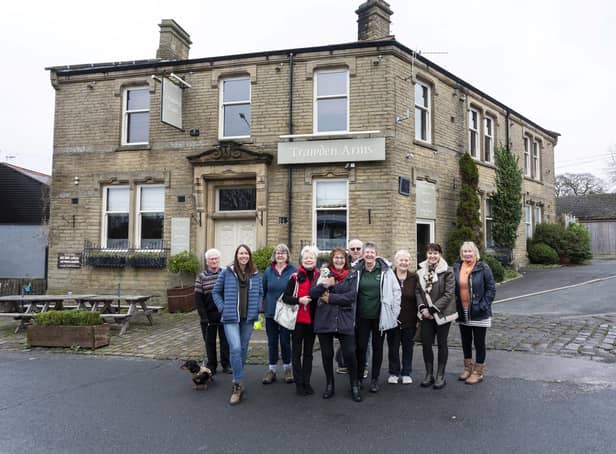 Villagers have saved the Trawden Arms
