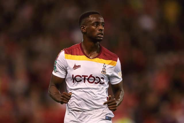 INJURY BLOW: For Bradford City's Abo Eisa. Picture: Getty Images.