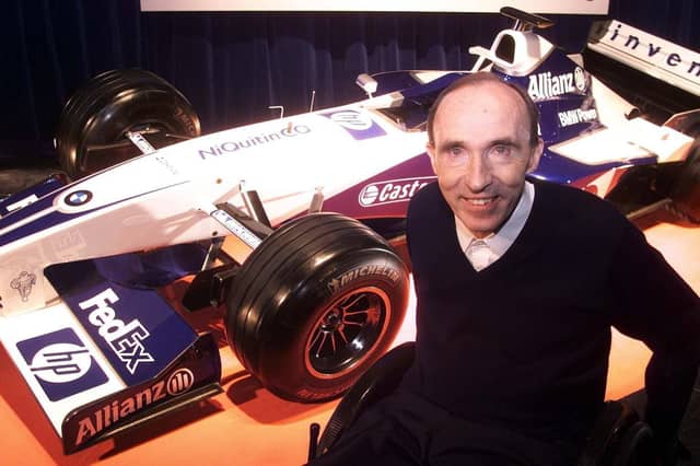 Sir Frank Williams, founder and former team principal of Williams Racing, who has died at the age of 79 Picture: Sean Dempsey/PA Wire