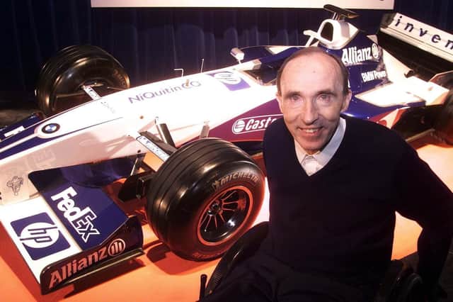 Sir Frank Williams, founder and former team principal of Williams Racing, who has died at the age of 79  Picture: Sean Dempsey/PA Wire