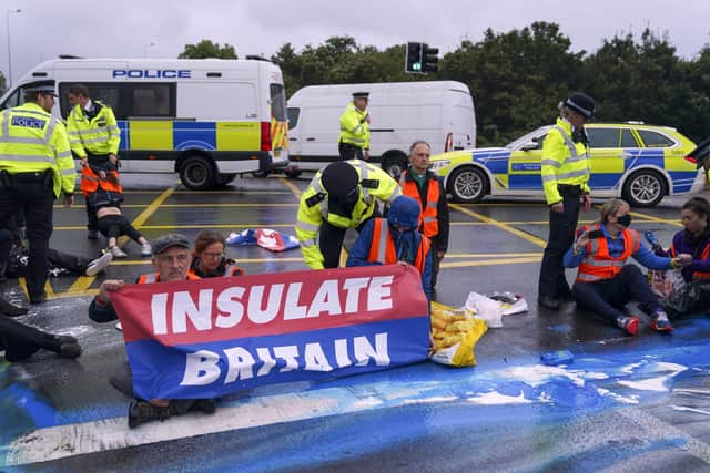 Are protests by eco-warriors from Insulate Britain and Extinction Rebellion justified - or not?