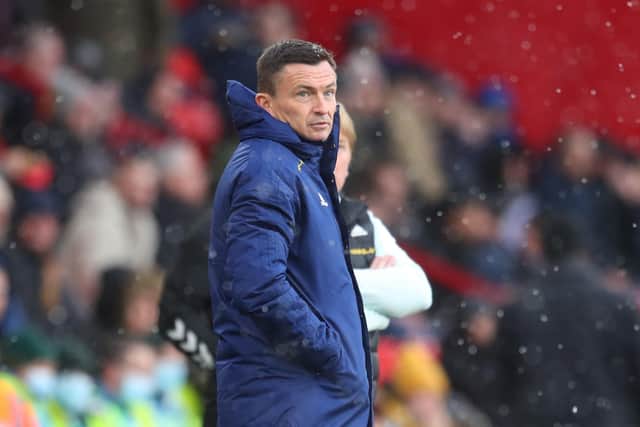 GOOD START: Sheffield United manager Paul Heckingbottom, pictured at Bramall Lane on Saturday. Picture: Simon Bellis/Sportimage