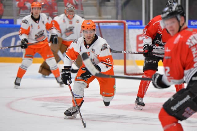 Anthony DeLuca - suspended immediately by Sheffield Steelers. Picture: Dean Woolley.