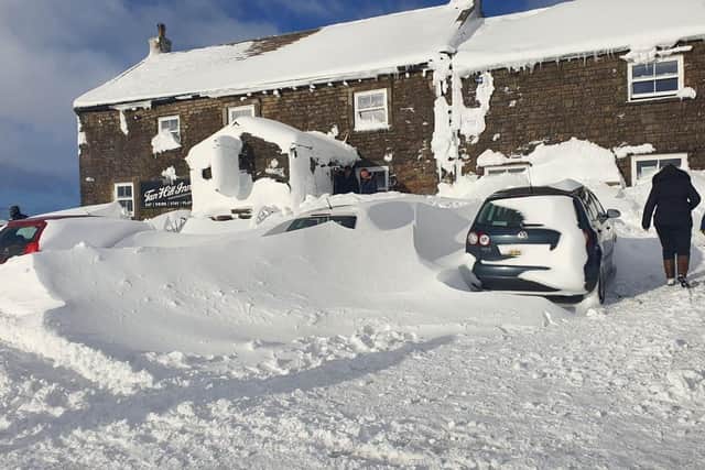 Storm Arwen saw a huge amount of snow fall on the Dales this weekend