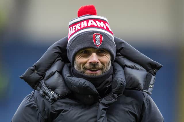 Rotherham United manager Paul Warne: One of those days.