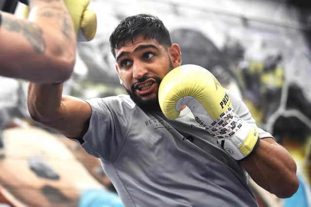 AMIR KHAN: Is set to face Kell Brook early next year. Picture: Getty Images.